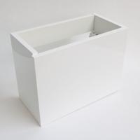 INK Versus Fontein Onderkast Universeel Links- of Rechts draaiend 36x18x27cm Hoogglans Wit - thumbnail