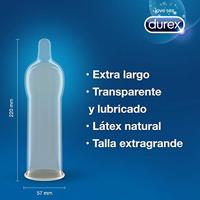 Durex Natural XL 60mm Bredere Condooms 144 stuks (grootverpakking) - thumbnail