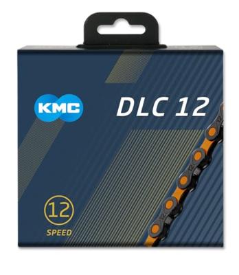 KMC DLC12 Ketting 12-speed 126-schakels - Oranje