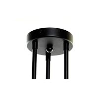 Plafondlamp DKD Home Decor Wit Zwart Metaal Kristal 220 V 50 W (61 x 58 x 46 cm) - thumbnail