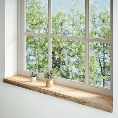 VidaXL Vensterbanken 2 st onbehandeld 110x20x2 cm massief eikenhout VidaXL Vensterbanken 2 st onbehandeld 110x20x2 cm massief eikenhout
