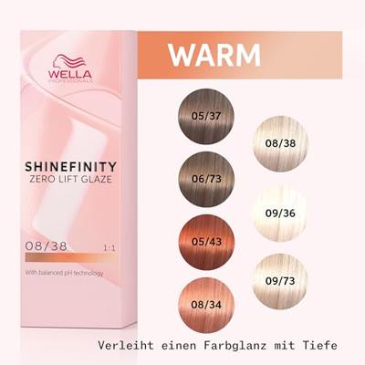 Wella Professionals ShineFinity Zero Lift Glaze 08/38 Honey Latte 60ml