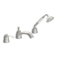 Badrandkraan Tres Clasic Mengkraan Incl. Handdouche RVS Tres - thumbnail