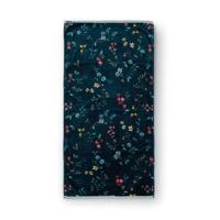 Pip Studio Pip Studio Les Fleurs Douchelaken - Donkerblauw 70 x 140 cm - thumbnail