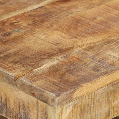 Salontafel 45x45x40 cm massief mangohout - thumbnail