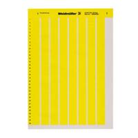 Weidmüller 1686381687-10 LM MT300 20X8 GE Labelprinter Montagemethode: Plakken Markeringsvlak: 9 x 20 mm Geel Aantal markeringen: 2640 10 stuk(s) - thumbnail