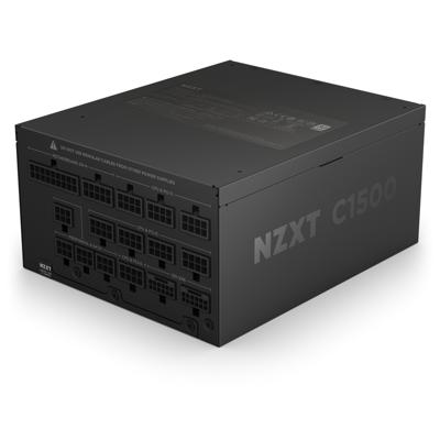 NZXT c1500 platinum modulaire 1500 watt voeding (zwart, 2x 12v-2x6, 6x pcie)