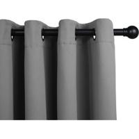 Lifa Living Verduisterend Gordijn - Zilver Grijs - Geluidswerend - Ophangringen - 300 x 250 cm - thumbnail