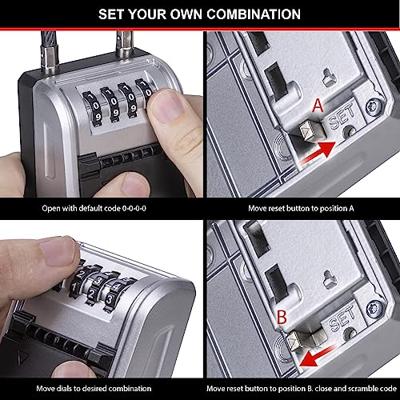 Master Lock Sleutelkluis Select Access met flexibele beugel - 5482EURD - thumbnail