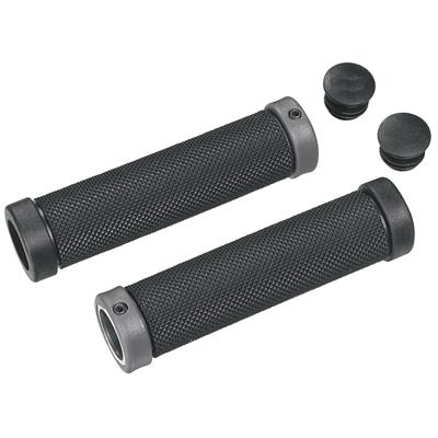 Handvatpaar Ergotec Tokio met klemring - zwart