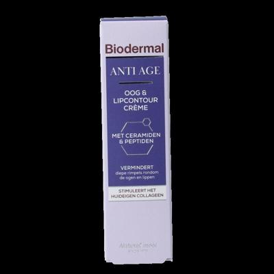 Biodermal Anti Age Oog & Lipcontour Crème