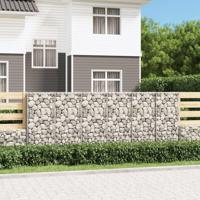 Schanskorfmuur met deksels 300x50x100 cm gegalvaniseerd staal - thumbnail