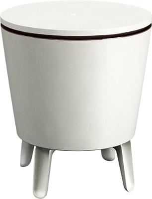 Keter Drankenkoeler Wit/Bruin Ø50cm 30 Liter