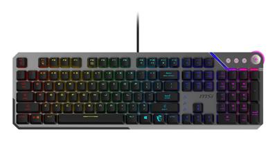 MSI Strike 600 toetsenbord Zwart - thumbnail
