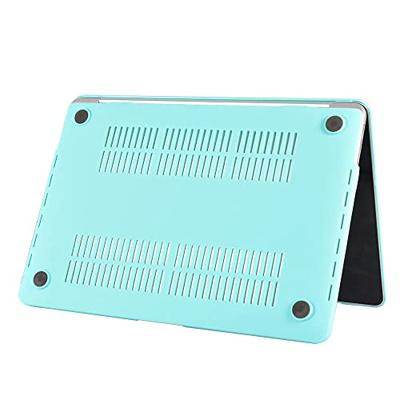 Lunso MacBook 12 inch cover hoes - case - Mat Cyaan Lunso MacBook 12 inch cover hoes - case - Mat Cyaan