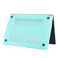Lunso MacBook 12 inch cover hoes - case - Mat Cyaan - thumbnail