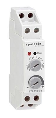 Müller 23384 DIN-rail dimmer Geschikt voor lampen: LED-lamp, Gloeilamp, Halogeenlamp, Spaarlamp Grijs