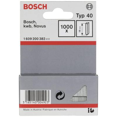 Bosch Accessoires Stift type 40 19 mm 1000st - 1609200382