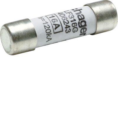 Hager cilindrische zekering Weber.fuses, grootte 10x38mm Hager cilindrische zekering Weber.fuses, grootte 10x38mm