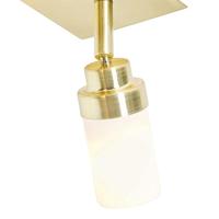 QAZQA Moderne badkamer spot messing 2-lichts IP44 - Japie - thumbnail