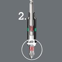 Wera Bit-Check 10 PZ BiTorsion 2 05347153001 Bitset 10-delig Kruiskop Pozidriv Bitset - thumbnail