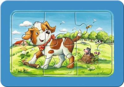 Ravensburger legpuzzel mijn dierenvriendjes, 3x6st.