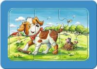 Ravensburger legpuzzel mijn dierenvriendjes, 3x6st. - thumbnail