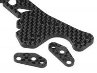 Rear shock tower a (woven graphite) - thumbnail