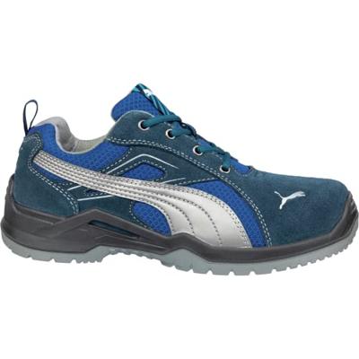 PUMA Omni Blue Low SRC 643610-42 Veiligheidsschoenen S1P Schoenmaat (EU): 42 Blauw, Zilver 1 stuk(s)