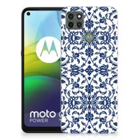 Motorola Moto G9 Power | TPU Case | Flower Blue - thumbnail