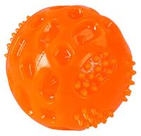 Ball toyfastic squeaky oranje %C3%B875cm - thumbnail