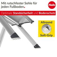 Hailo 4310-100 MK80 ComfortLine Aluminium 2 Vouwtreden - thumbnail