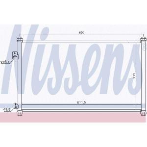 Condensor, airconditioning 94733