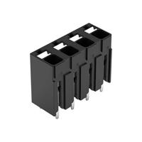 WAGO 2086-3104 Printklem 1.50 mm² Aantal polen 4 Zwart 1 stuk(s) - thumbnail
