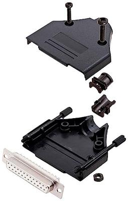 encitech DTPK-P-25-DMS-W-K 6355-8033-13 D-sub female connectorset 180 ° Aantal polen: 25 Soldeerkelk 1 stuk(s)