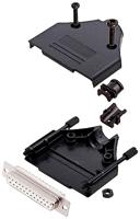 encitech DTPK-P-25-DMS-W-K 6355-8033-13 D-sub female connectorset 180 ° Aantal polen: 25 Soldeerkelk 1 stuk(s) - thumbnail