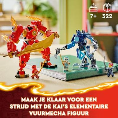 LEGO NINJAGO 71808 KAI ELEMENTAIRE VUURMECH - thumbnail