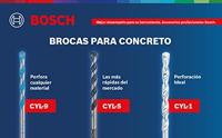 Bosch Accessories Promoline 2607019438 Carbide Steen-spiraalboorset 5-delig 4 mm, 5 mm, 6 mm, 8 mm, 10 mm Cilinderschacht 1 stuk(s) - thumbnail