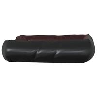 VidaXL Hondenmand 80x68x23 cm kunstleer zwart en bruin - thumbnail