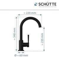 Schütte Keukenkraan (Zwart) - thumbnail