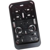 Kentekenplaat-houder 100x175 Kunstsof zwart NL - thumbnail