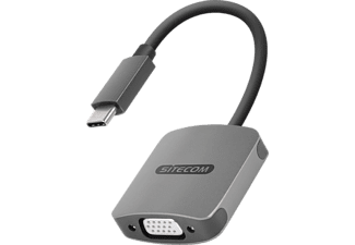 Sitecom CN-371 | USB-C naar VGA Adapter Hub - voor MacBook Pro/Air, Chromebook en andere USB Type C-apparaten