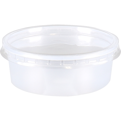 Cup | met deksel | pS | 75ml | transparant | 500 stuks