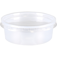 Cup | met deksel | pS | 75ml | transparant | 500 stuks - thumbnail