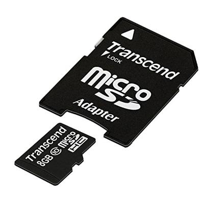 Transcend Premium microSDHC-kaart Industrial 8 GB Class 10 Incl. SD-adapter Transcend Premium microSDHC-kaart Industrial 8 GB Class 10 Incl. SD-adapter