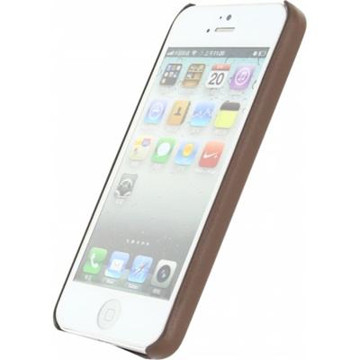 Mobilize Slim Leather Case Apple iPhone 5/5S/SE Brown