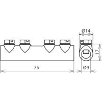 DEHN VM 8 SKM6X10 ZG Verbindingsmof 1 stuk(s) - thumbnail
