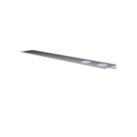 Hotbath &MORE Planchet - 80cm - inclusief bevestigings rails - 2 uitsparingen - voor zeepdispenser of beker - RVS 316 SH080H2IX - thumbnail