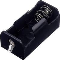 TRU COMPONENTS BH-211-1D Batterijhouder Aantal cellen: 1 C (baby) Soldeeraansluiting - thumbnail