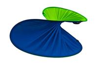 Lastoliet van Manfrotto LL LC5987 1.8 x 2.1 m Inklapbare Omkeerbare Achtergrond - Chromakey Blauw/Groen - thumbnail